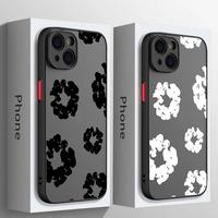 Luxury D-Denims T-Tears Phone Case For iPhone 16 15 14 13 12 11 Mini Pro Max X XR XSMax 7 8 6 6s Plus Matte Clear Back Cover