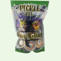 Gringas Pina Colada Pickle Kit with candy toppings
