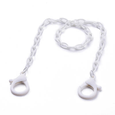 Personalized ABS Plastic Cable Chain Necklaces