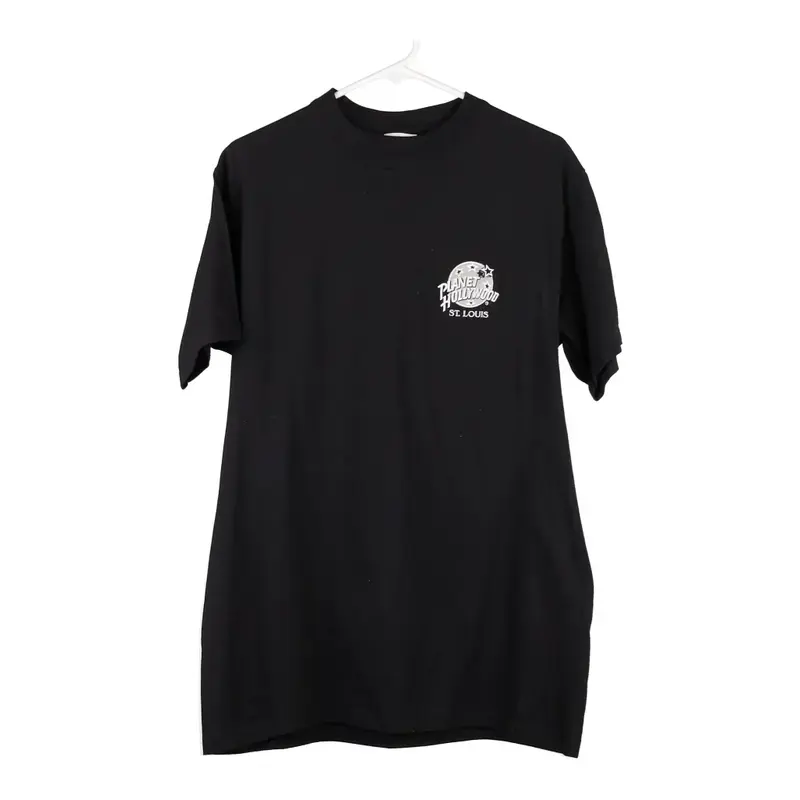 St. Louis Planet Hollywood T-Shirt - Medium Black Cotton
