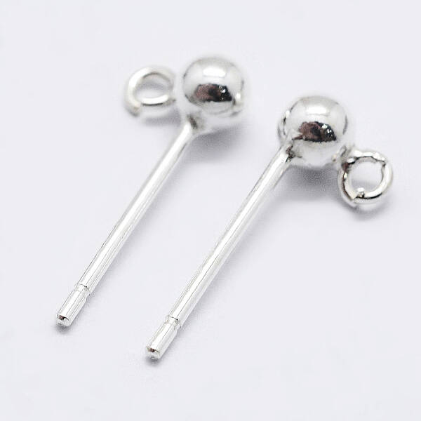 DanLingJewelry 925 Sterling Silver Ear Stud Findings