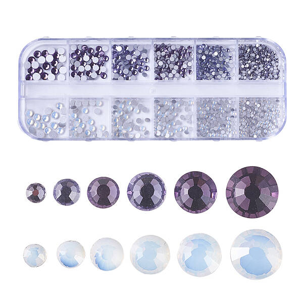 Glass Rhinestone Cabochons
