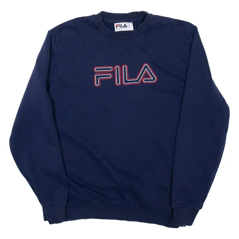 FILA Mens Sweatshirt Blue M