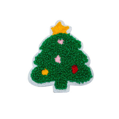 Christmas Theme Computerized Embroidery Cloth Iron on/Sew on Patches