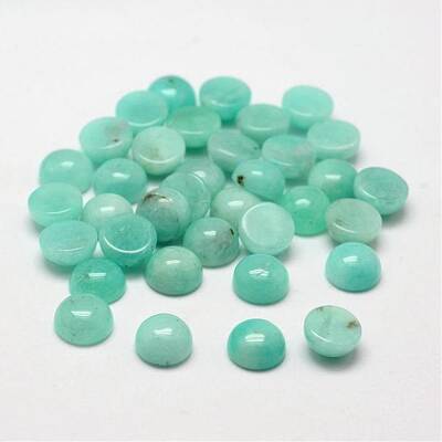 Dome Natural Amazonite Cabochons