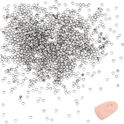 1000Pcs 304 Stainless Steel Spacer Beads