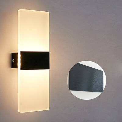 LED Wall Light Motion Body Sensor Sconce Plug in Cord with on/Off Switch Wall Lamp