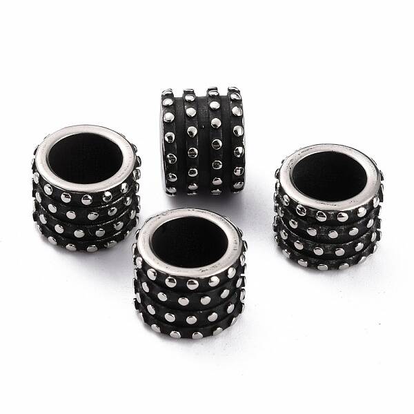 304 Stainless Steel European Beads