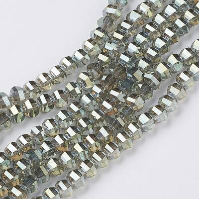Electroplate Glass Beads Strands