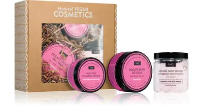 LaQ Kitten Magnolia Gift Box LaQ Kitten Magnolia body moisturizing cream 200 ml + body cleansing mousse 100 g + deep cleansin...