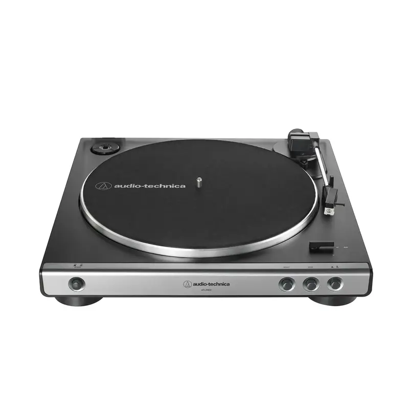 Audio-Technica: AT-LP60X-GM Automatic Vinyl Player - Gunmetal Silver