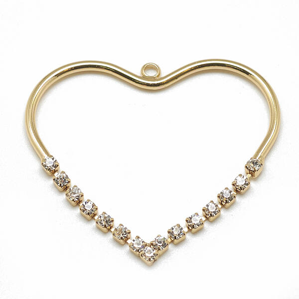 Brass Cubic Zirconia Pendants