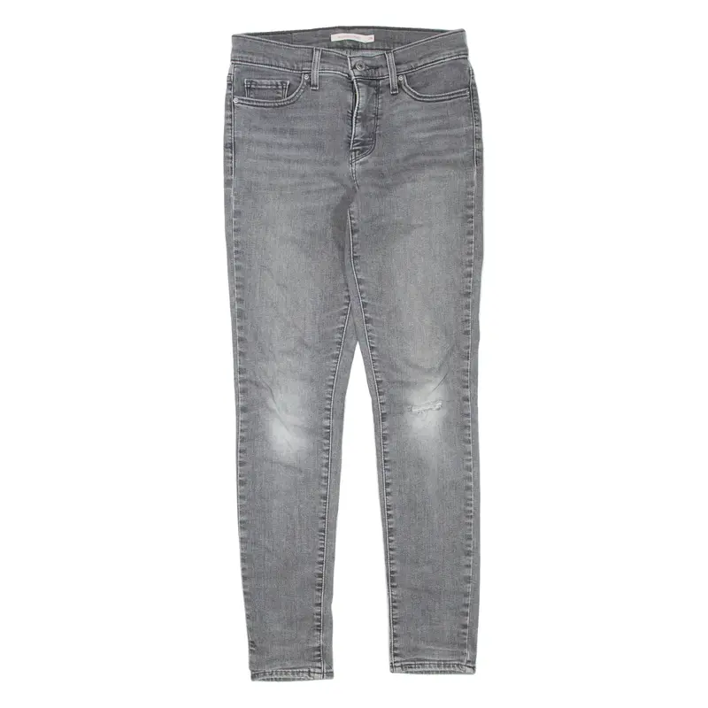 LEVI'S 311 Shaping Womens Jeans Grey Regular Skinny Stone Wash W26 L30