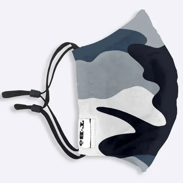 The TBô Blue Camo Mask 3 Pack | Size: One Size Fits All