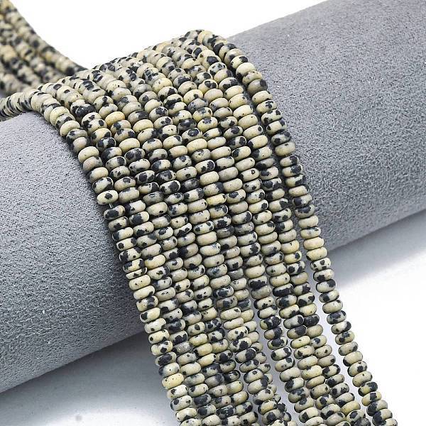 Natural Dalmatian Jasper Beads Strands