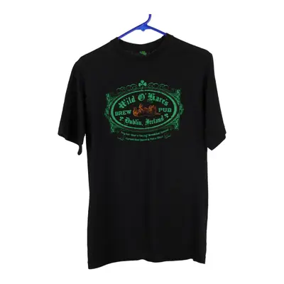 Wild O'hares Brew Pub St. Paddys T-Shirt - Small Black Cotton