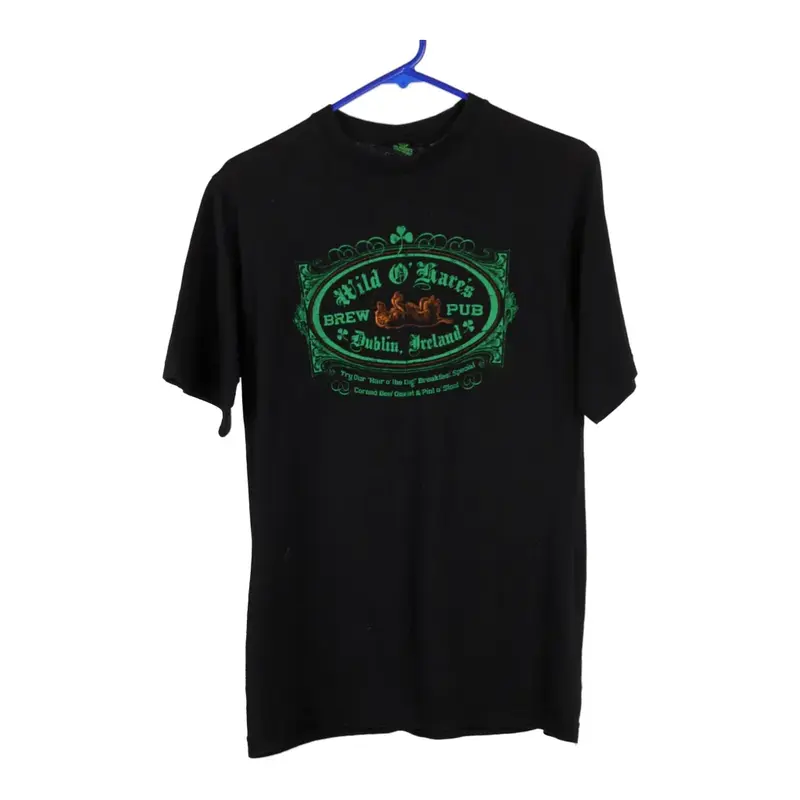 Wild O'hares Brew Pub St. Paddys T-Shirt - Small Black Cotton