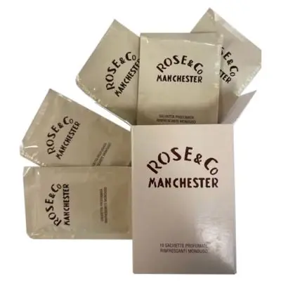 Rose & co manchester Rose & Co Manchester Scented Wipes Pack of 10
