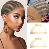 HD Wig Caps Thin and Transparent Wig Cap for Lace Front Wig Breathable High-Elastic Stretchy Skinlike Hair Caps