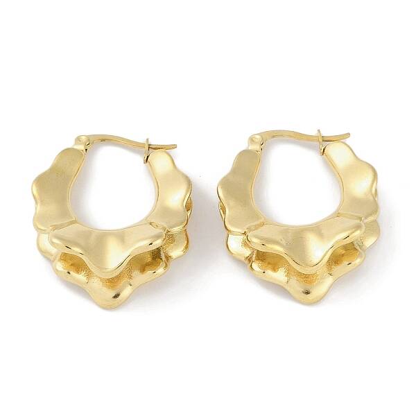 304 Stainless Steel Hoop Earrings