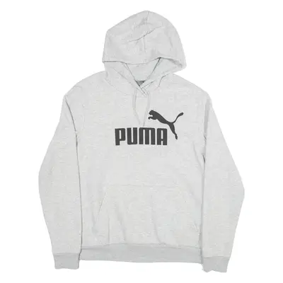 PUMA Womens Grey Hoodie UK 18