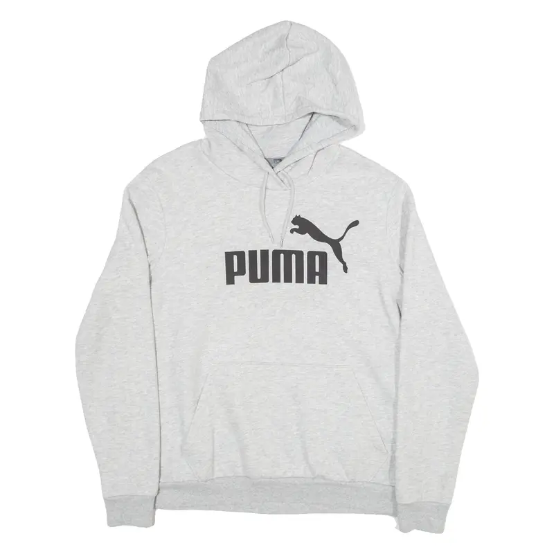 PUMA Womens Grey Hoodie UK 18