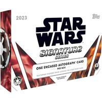 2023 Topps Star Wars signature series-featuring 1 card per box