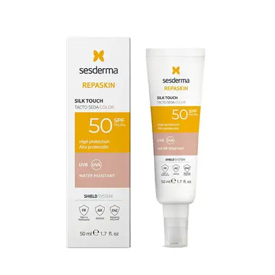 Sesderma Repaskin Silk Touch 50ml Tinted Face Sunscreen SPF 50