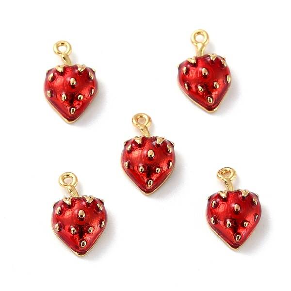 Brass Enamel Pendants