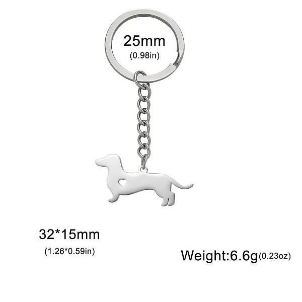 Non-Tarnish Stainless Steel Kaychains