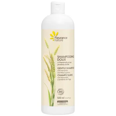 Fleurance Nature Sweet Shampoo - Witch Hazel & Wheat Proteins - ORGANIC 500 ml