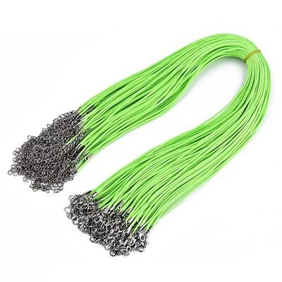 Waxed Cotton Cord Necklace Making