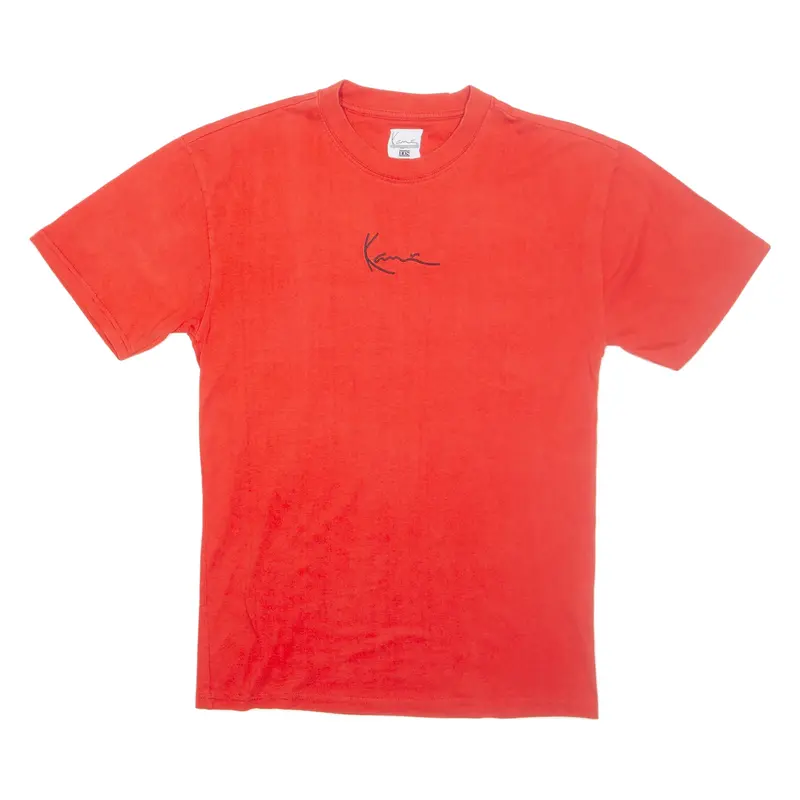 KARL KANI Mens T-Shirt Red XXS