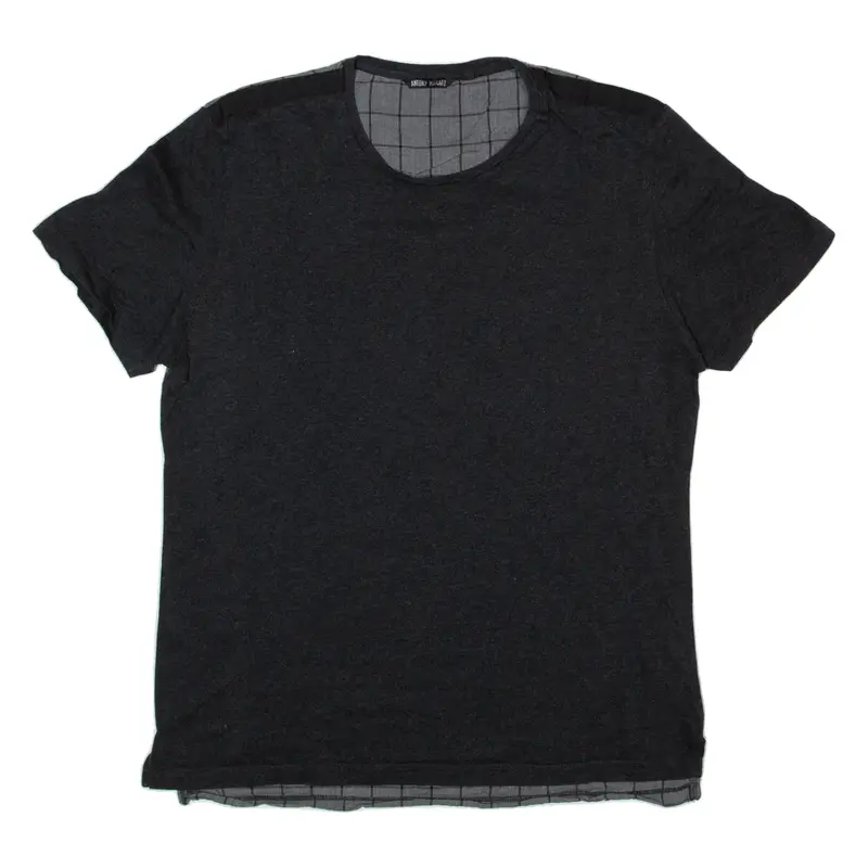 ANTONY MORATO T-Shirt Grey Short Sleeve Mens L