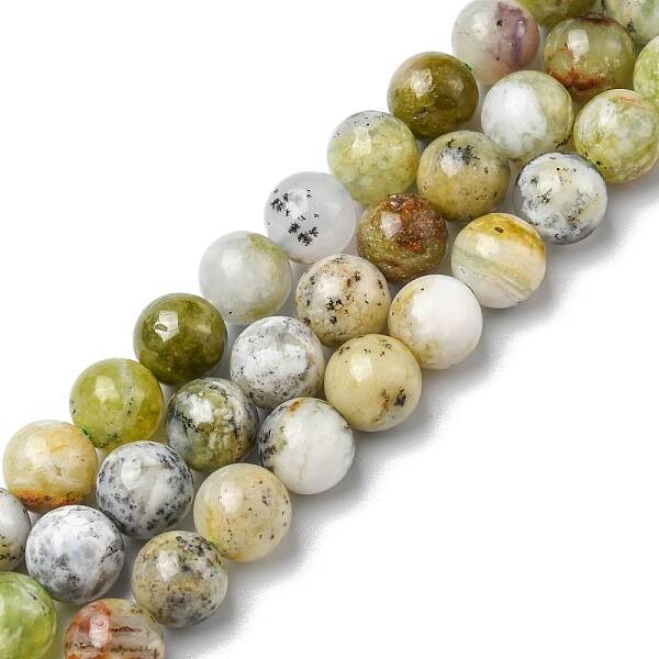 Natural Green Opal Beads Strands