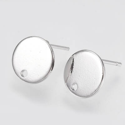 Brass Stud Earring Findings