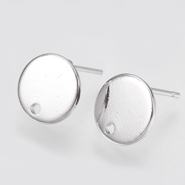 Brass Stud Earring Findings