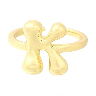 Rack Plating Brass Open Cuff Rings