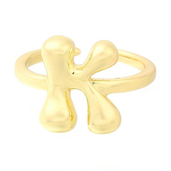 Rack Plating Brass Open Cuff Rings