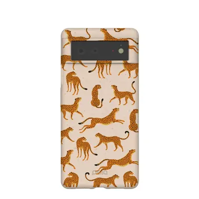 Seashell Wild Cats Google Pixel 6 Case