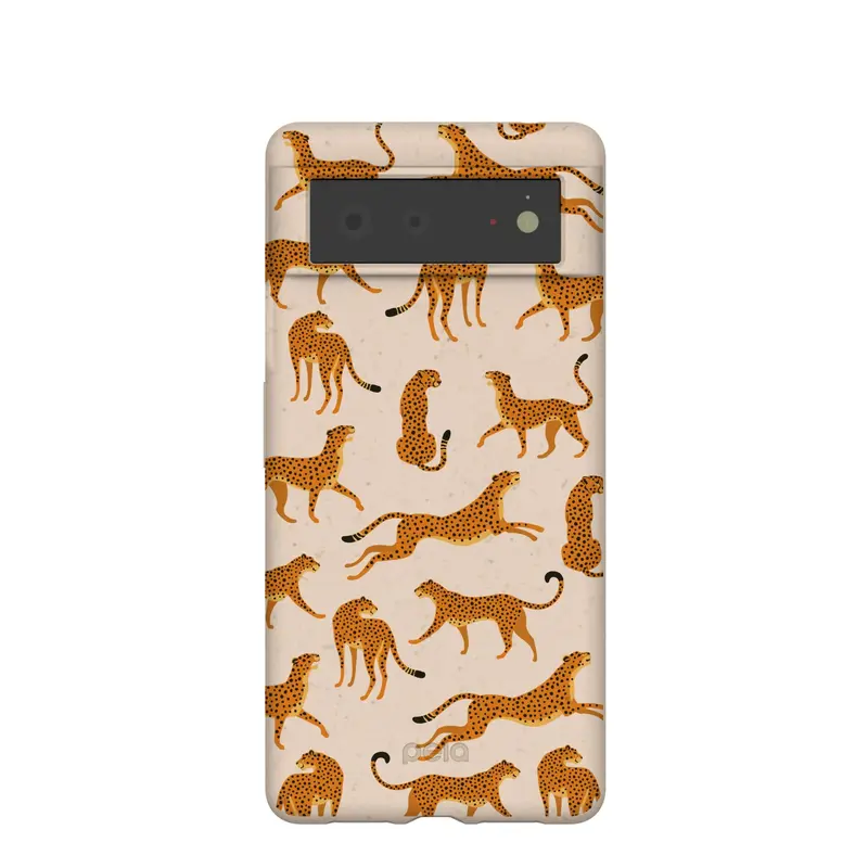 Seashell Wild Cats Google Pixel 6 Case