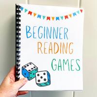 Beginner Reader Game Activity Book for Children - Learn to Read through CVC and Sightwords