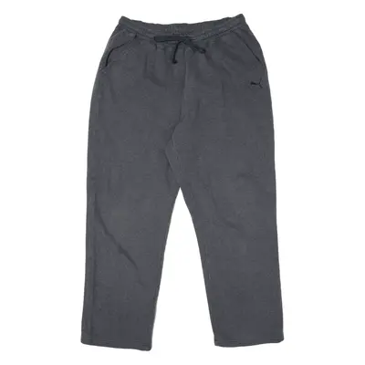 PUMA Sweatpants Grey Straight Mens XL W34 L30