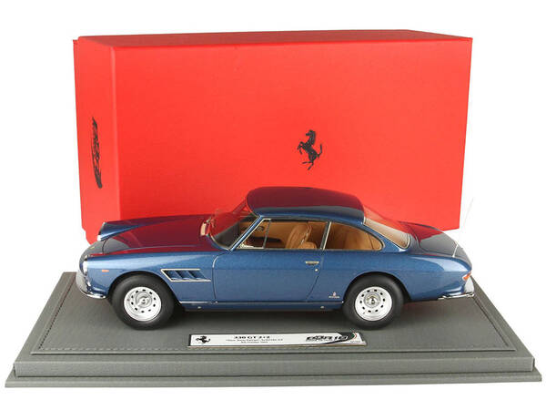 Ferrari 330 GT 2+2 S/N 7161 GT Blue Metallic Personal Car of Enzo Ferrari with DISPLAY CASE Limited Edition to 200 pieces Wor...