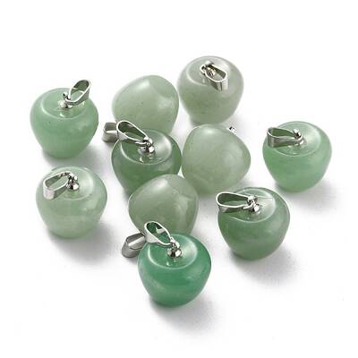 Natural Green Aventurine Pendants
