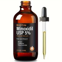 5% Minoxidil, for men and women, hair growth, also for men beard growth, 1 oz hair comfort