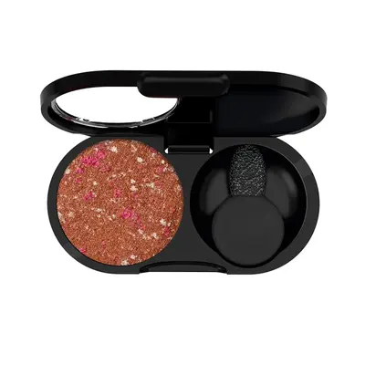 Pupa milano Highly Pigmented Eyeshadows Vamp! (Compact Eyeshadow) 1.5g - Shade: 204 Fancy Copper - Gems