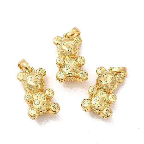 Rack Plating Brass Pendants