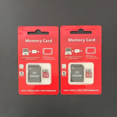 2 Pack x 1 TB Micro TF Memory Card with Adapter, Expand Data Storage Card and Adapter Include