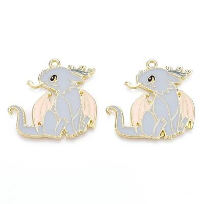 Alloy Enamel Pendants